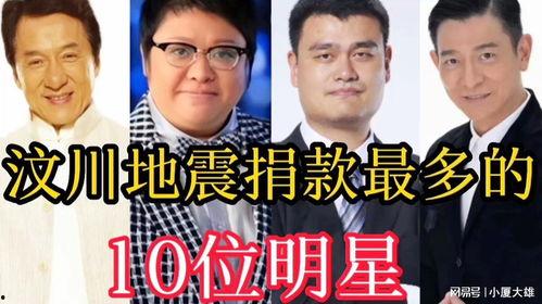 汶川地震国外明星捐款,汶川地震国外明星捐款纪实